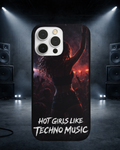 Hot girls like techno music